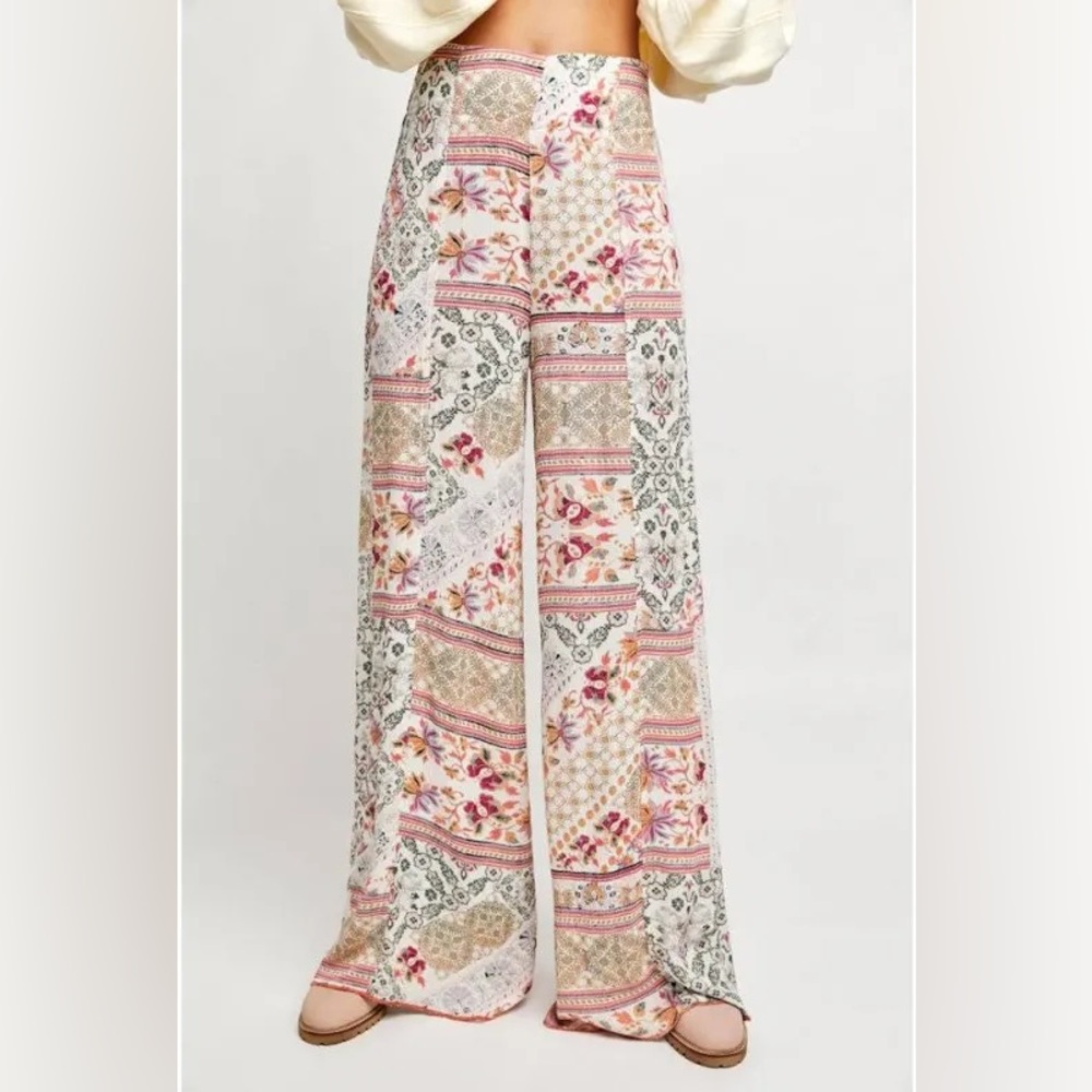 Free people daytime combo wide leg pants.
